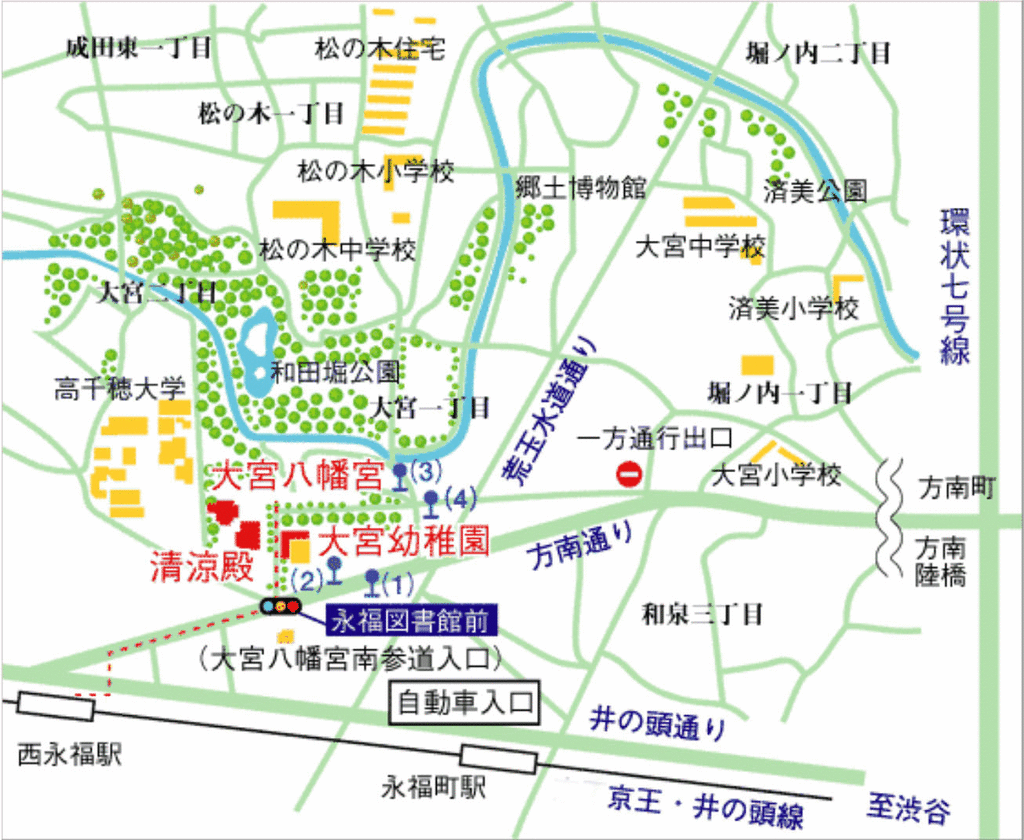 交通アクセス詳細地図